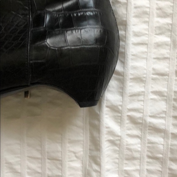 Dior knee high crocodile boots size 38 - Picture 3 of 5